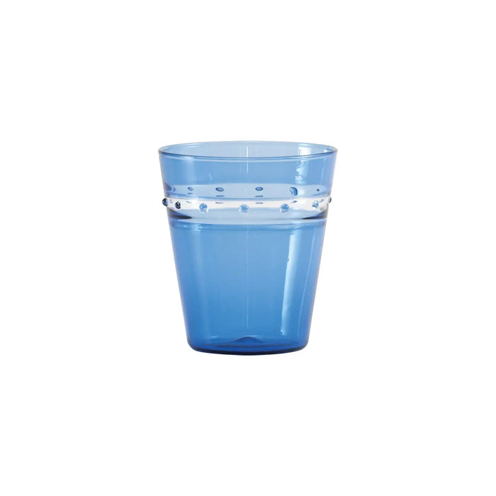 A Pallini Glass Tumbler Light Blue Ø.85x95mm. CL.30 - Set of 4
