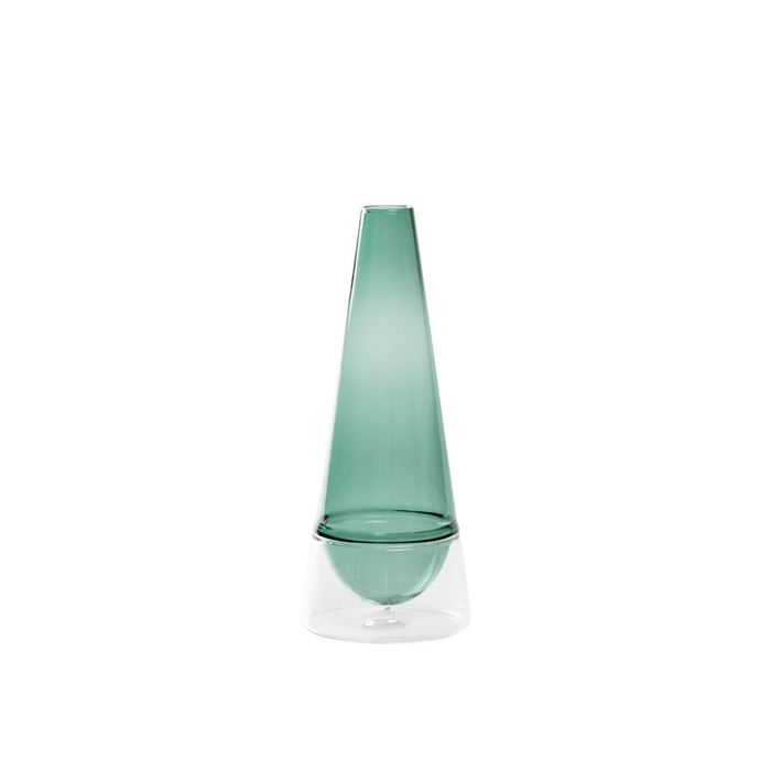 Conosfera Vase Lake Green Ø.100x250mm. CL.58