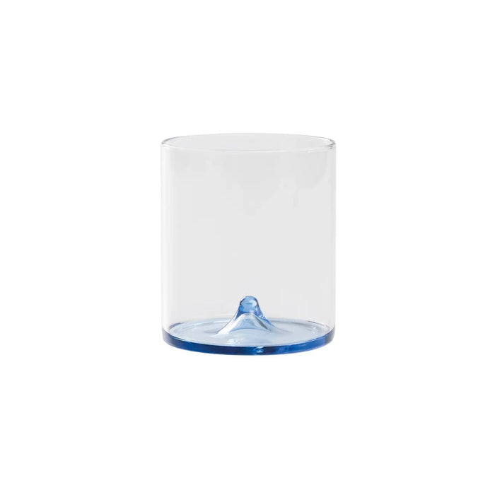 Discobolo Tumbler Clear/Light Blue  Ø.80x90mm CL.34,5 - Set of 4