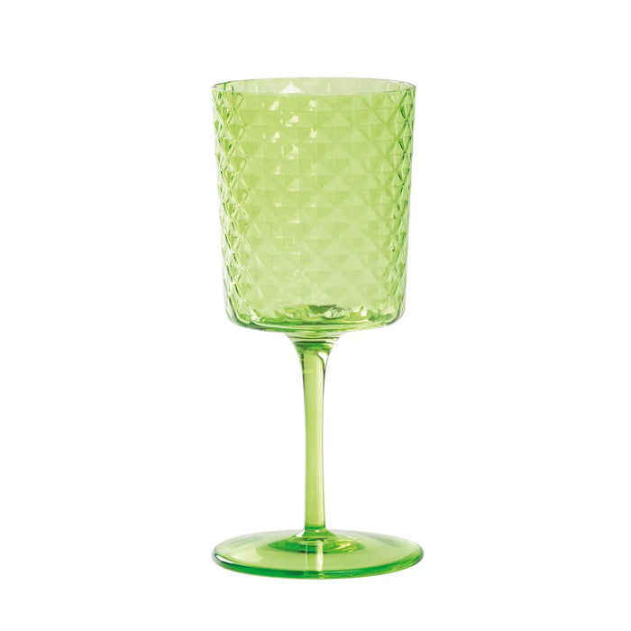 Isolano Goblet Apple Green Ø.76x180mm. CL.30 - Set of 2