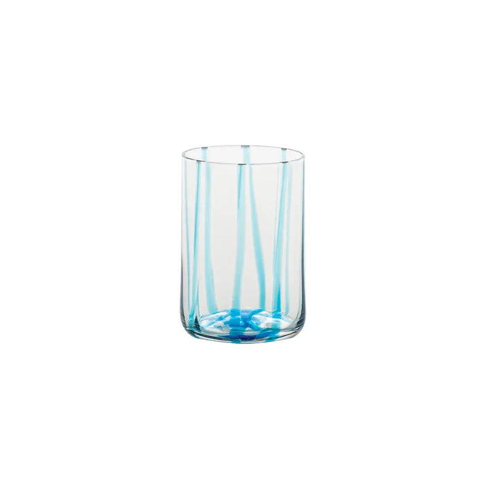 Tirache Tumbler Single Color Aquamarine Ø.73x107mm. CL.35  - Set of 6