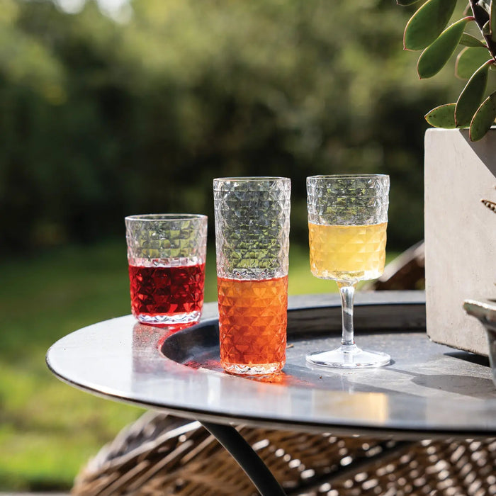 Veneziano Mixology Tumble Shot Clear- Set of 4
