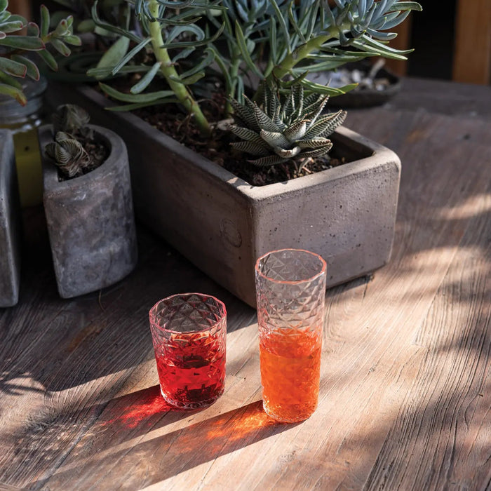 Veneziano Mixology Tumble Shot Clear- Set of 4