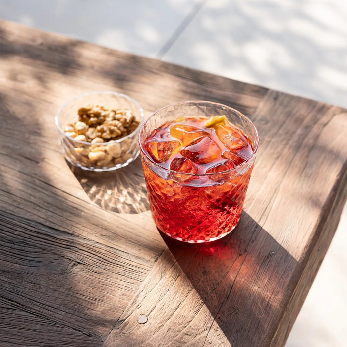 Veneziano Mixology Bowl Clear Set of 4