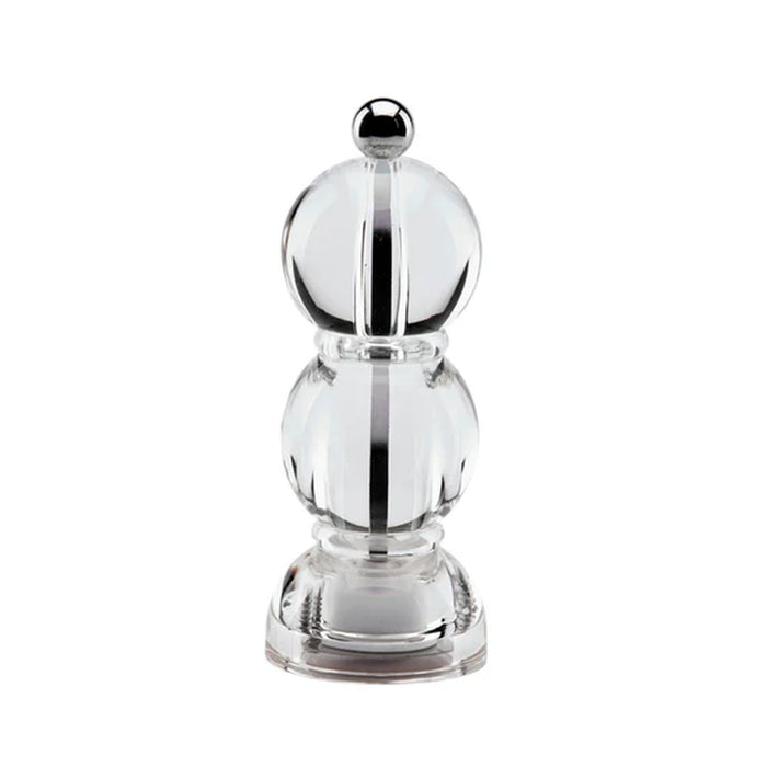 Clear Icy Mini Bob Salt Or Pepper Mill - 14cm