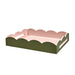 Lacquered Scallop Medium Two-Tone Tray The B Project