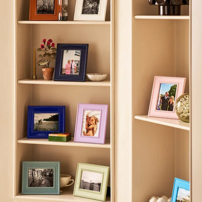 Orange Bobbin Lacquer Photo Frame