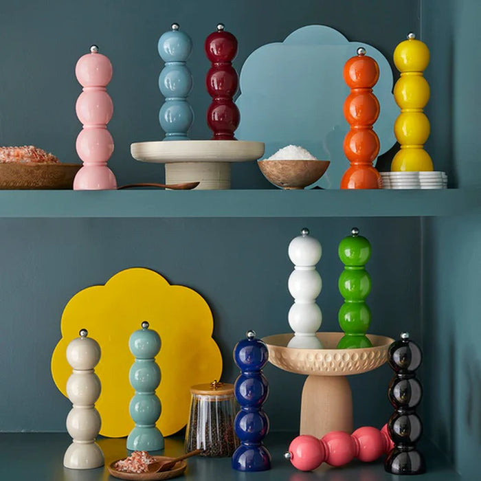 Orange Bobbin Salt Or Pepper Mill