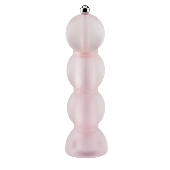 Pale Pink Frosty Bobbin Salt Or Pepper Mill - 24cm