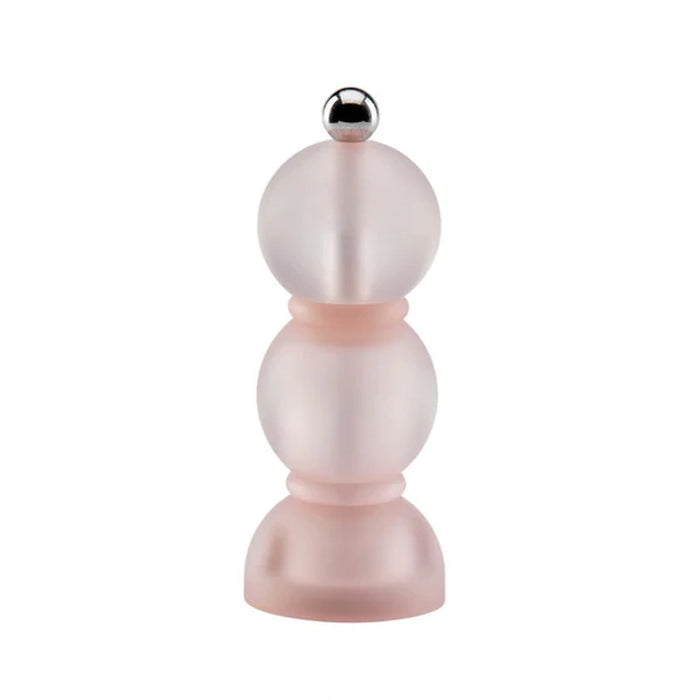 Pale Pink Frosty Mini Bob Salt Or Pepper Mill - 14cm