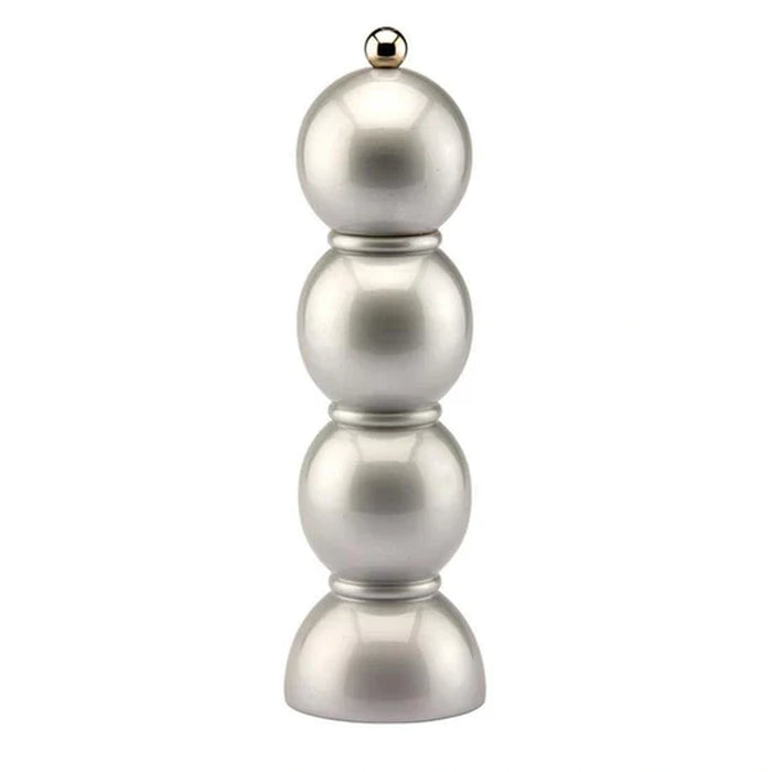 Silver Bobbin Salt And Pepper Mill