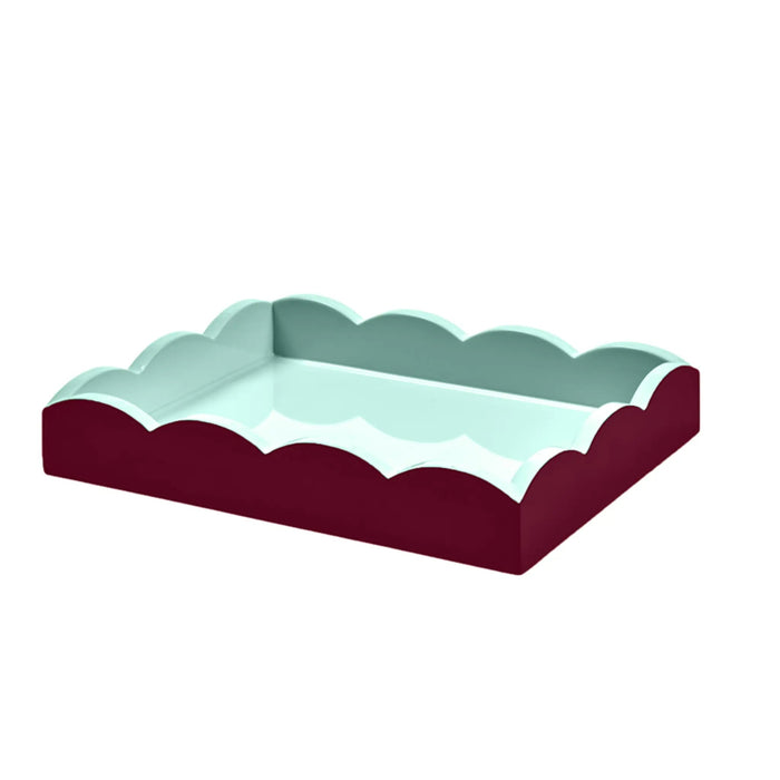 Lacquered Scallop Small Two-Tone Tray The B Project