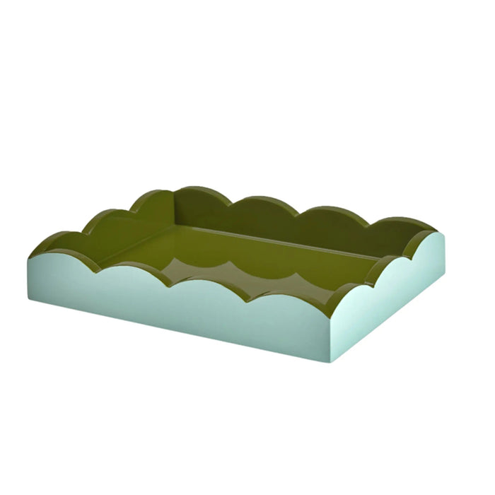 Lacquered Scallop Small Two-Tone Tray The B Project