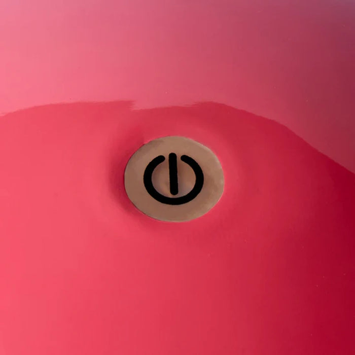 Watermelon Lacquer Rechargeable Bobbin Led Lamp