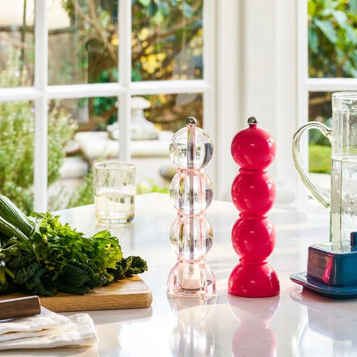 Watermelon Pink Bobbin Salt Or Pepper Mill