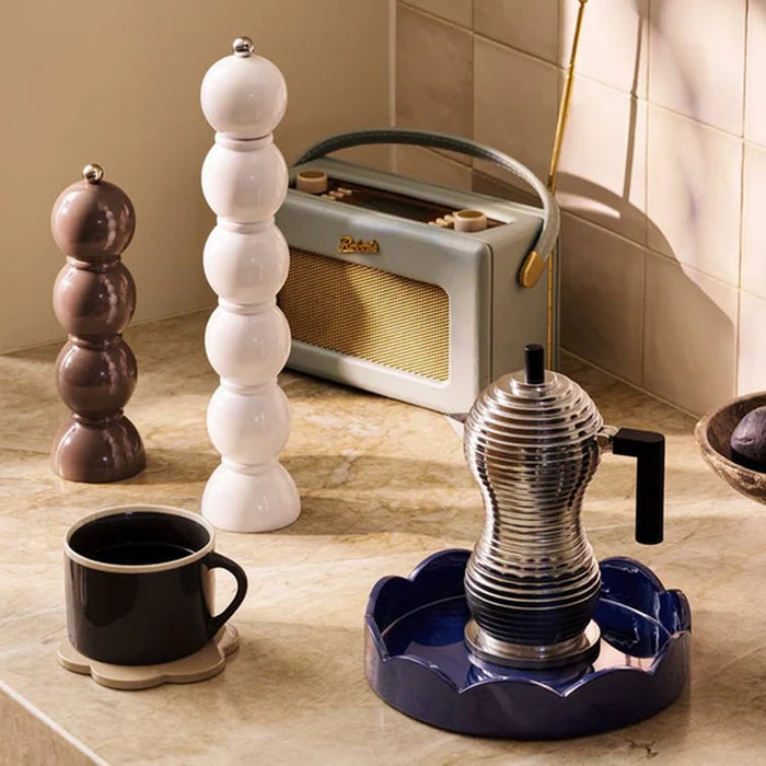 White Grande Salt & Pepper Mill - 35cm