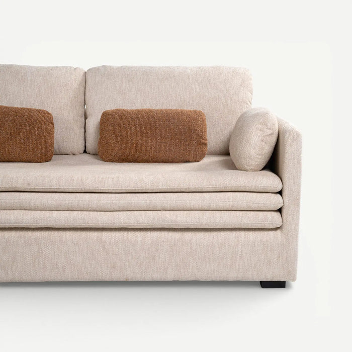 Aliva 2 Seater Sofa Beige