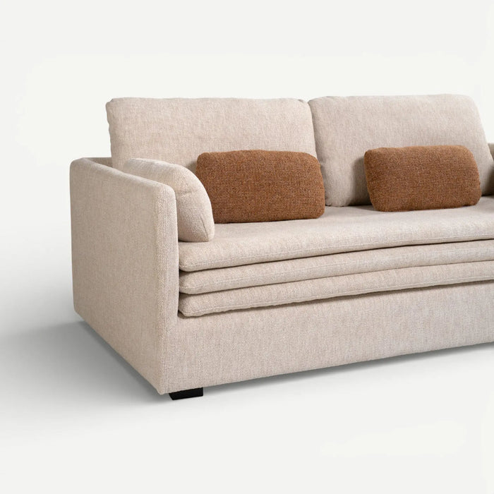 Aliva 2 Seater Sofa Beige