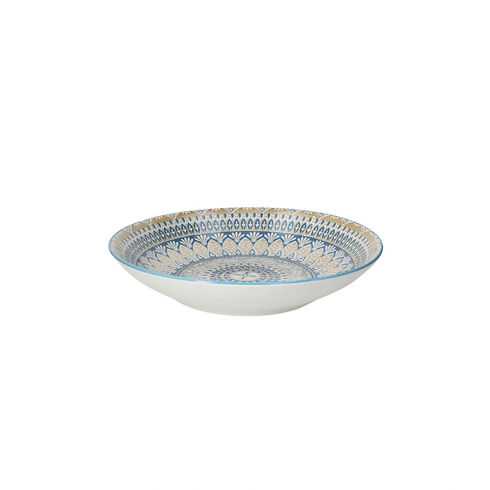 Tognana Deep Round Platter Cm32 Portata Casablanca - Porcelain W32 x H6 cm