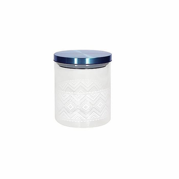 Tognana Food Storage Twist Open High Quality Glass Jar - Kitchen Organizer W10 x H12.5 cm