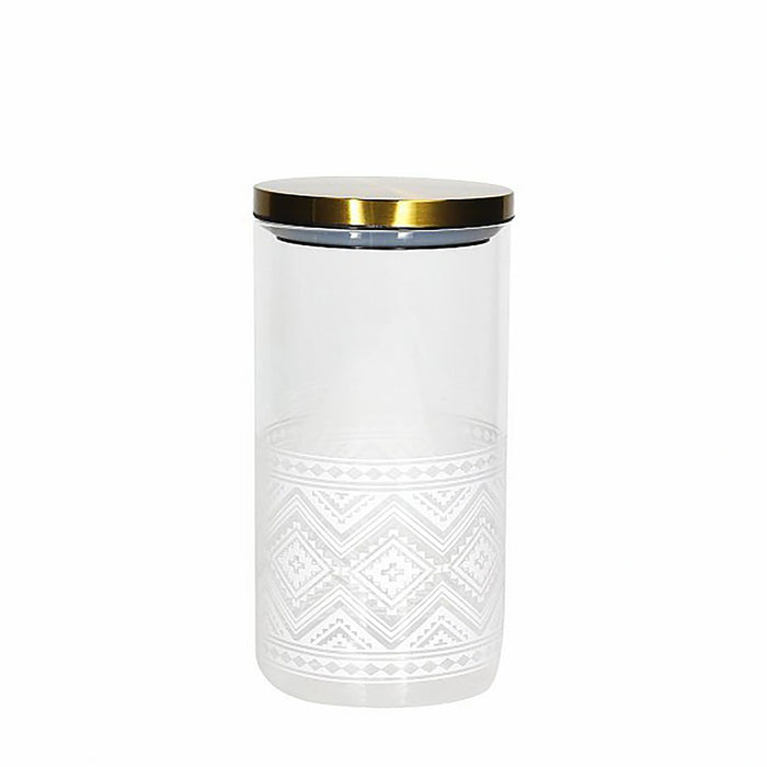 Tognana Food Storage Twist Open High Quality Glass Jar - Kitchen Organizer W10 x H21.5 cm