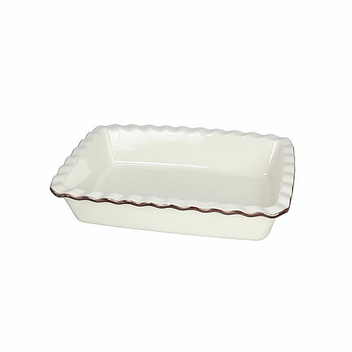 Tognana Rectangular/Square Ceramic Baking Dish - Country Cook Cream W30 x D22 x H6.2 cm