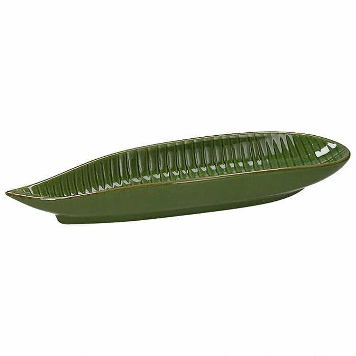 Tognana Stoneware Bowl Leaf-Shaped W26.5 x D7 cm