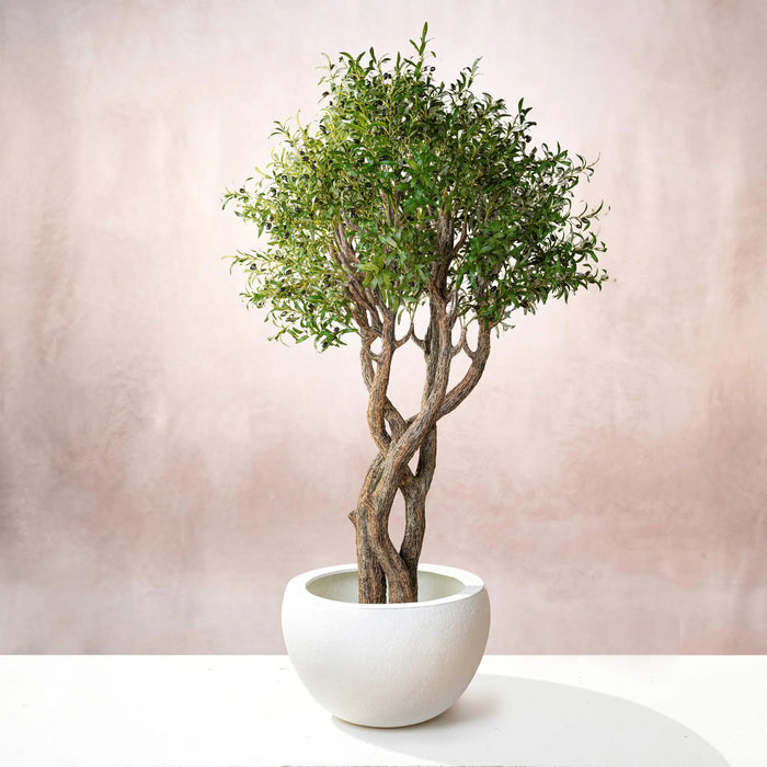 Artificial Handmade Bended Olive Tree 210cm (W/O pot)