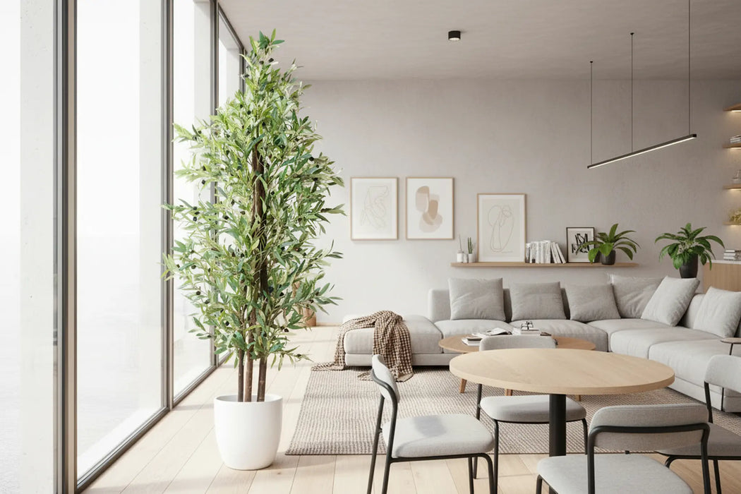 Artificial Olive Tree - Natural Trunk (W/O pot)