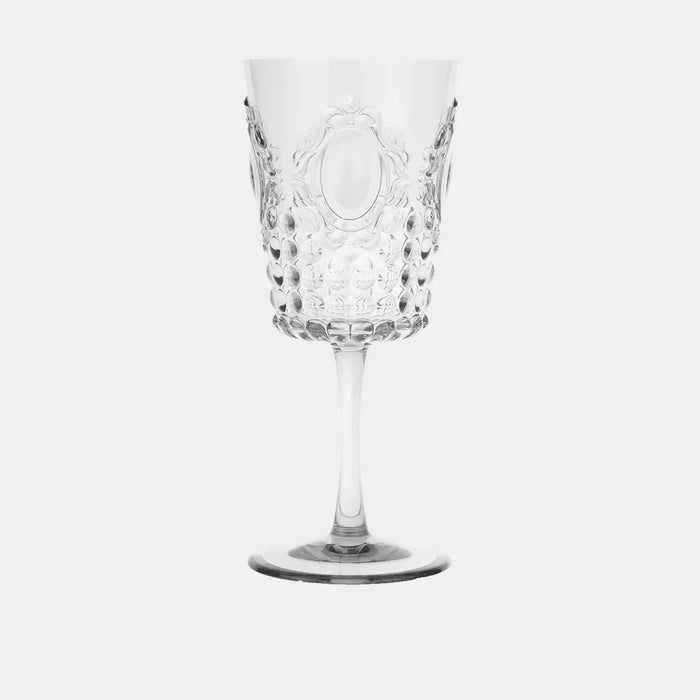 Set of 6 Acrylic Wine Glass - Baroque & Rock