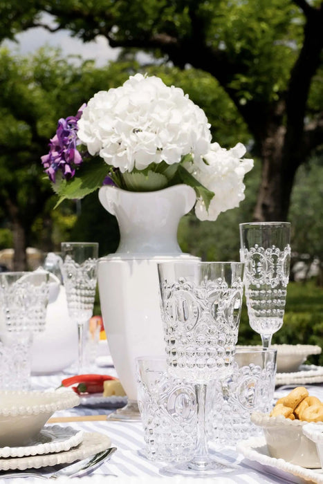 Set of 6 Acrylic Wine Glass - Baroque & Rock