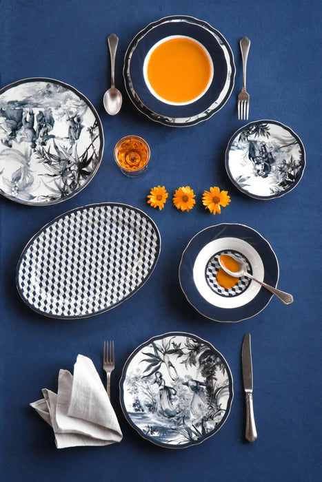 Set of 6 Dessert Plate - Versailles