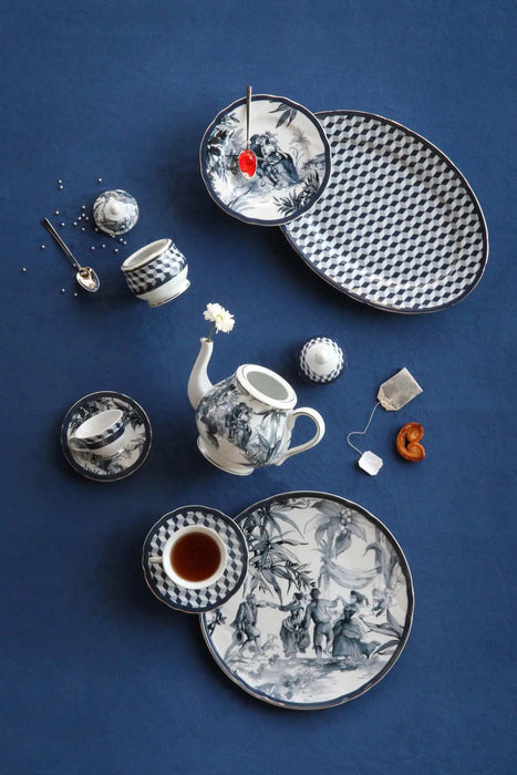 Set of 6 Dessert Plate - Versailles