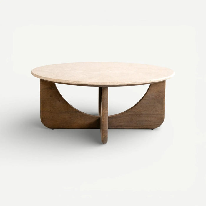 Araceli Marble Coffee Table Beige