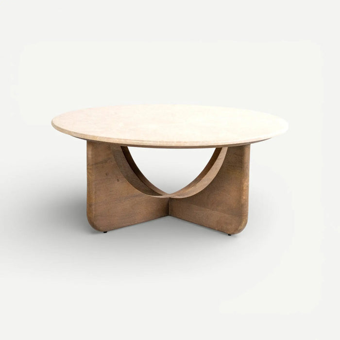 Araceli Marble Coffee Table Beige