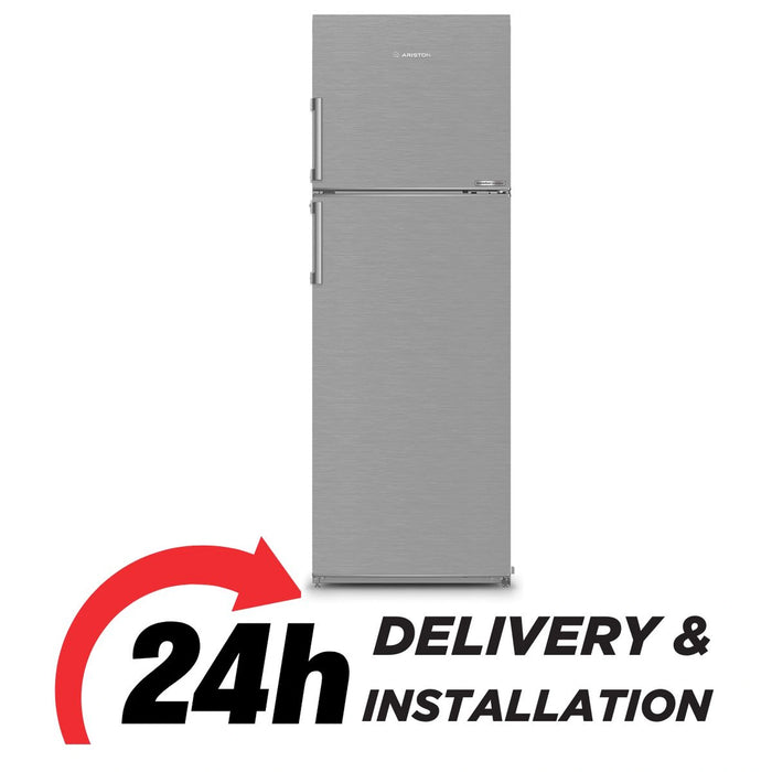 Ariston 314L Gross 241L Net Double Door Refrigerator | Inverter Compressor | Dual Fan Cooling | Reversible Door | LED Light | ART60F1351XME