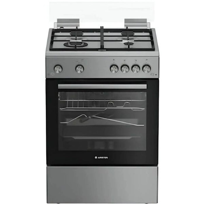 Ariston 4 Burner Gas Cooker 60cm Inox | ARR6GGG23125XME
