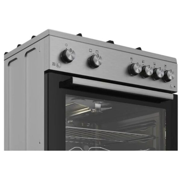 Ariston 4 Burner Gas Cooker 60cm Inox | ARR6GGG23125XME