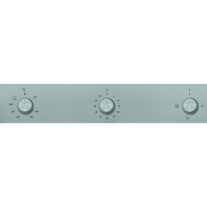 Ariston Built In 90cm Full Gas Oven | Mechanical Controls | Conventional Functions | Safety | Glass Ventilated Door With Interior Light | Integrated Cleaning System | Made Turkey | Inox GGSM53IXA30