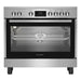 Ariston Electric Cooker | 90x60 cm | Fan-Assisted Oven | Self-Cleaning | LED Display | Glass Top | Stainless Steel Finish | ARR9EV830207XME EROS