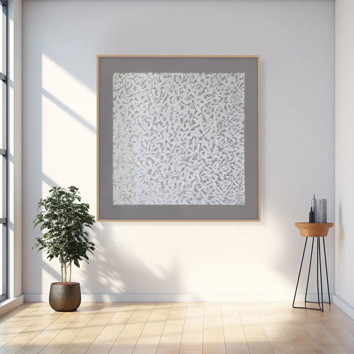 Éclats Blancs | Handmade Painting