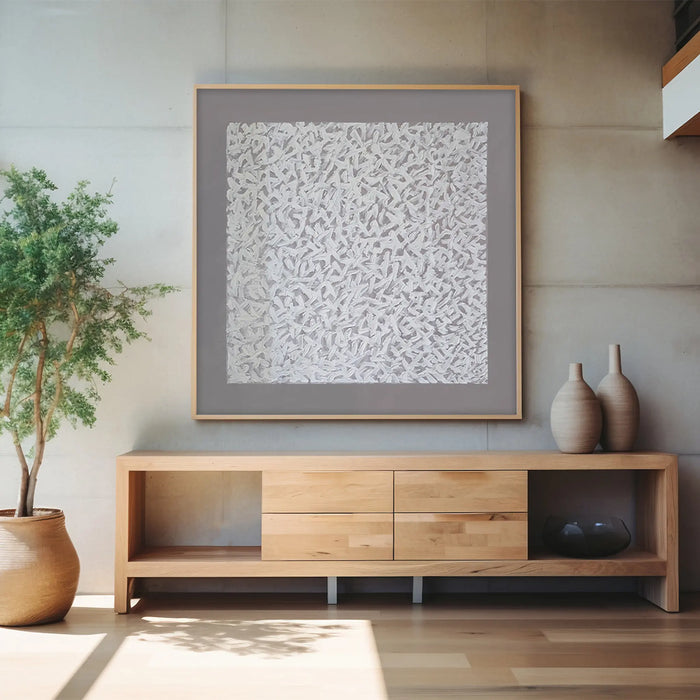 Éclats Blancs | Handmade Painting