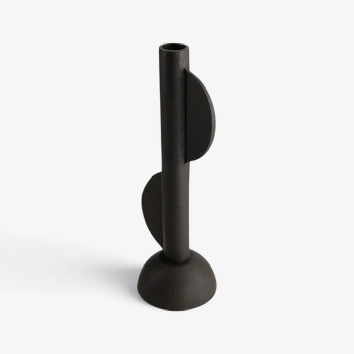 Azlan Taper Candle Holder - Mocha