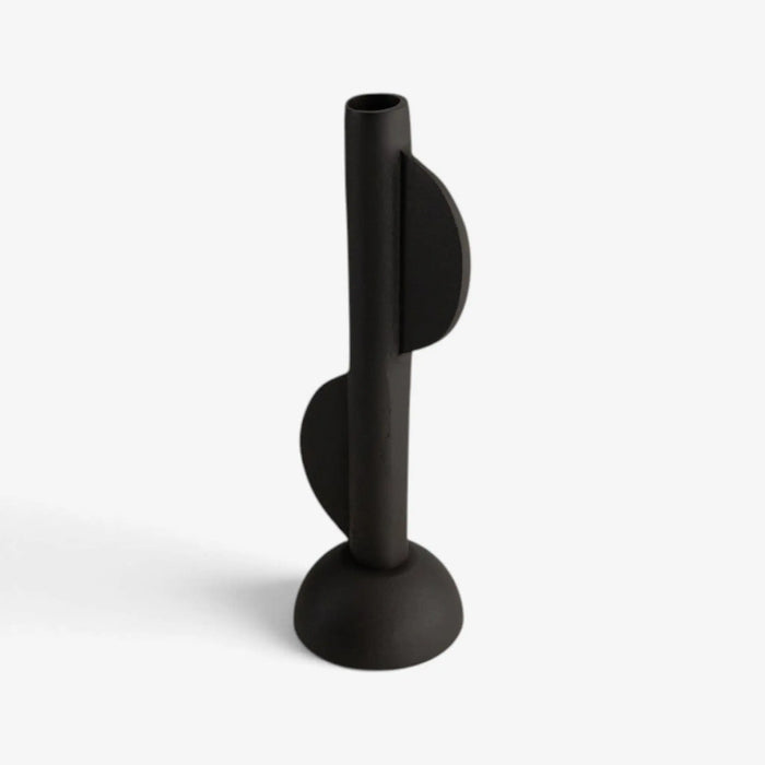 Azlan Taper Candle Holder - Mocha