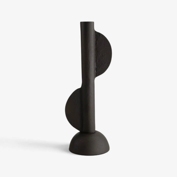 Azlan Taper Candle Holder - Mocha
