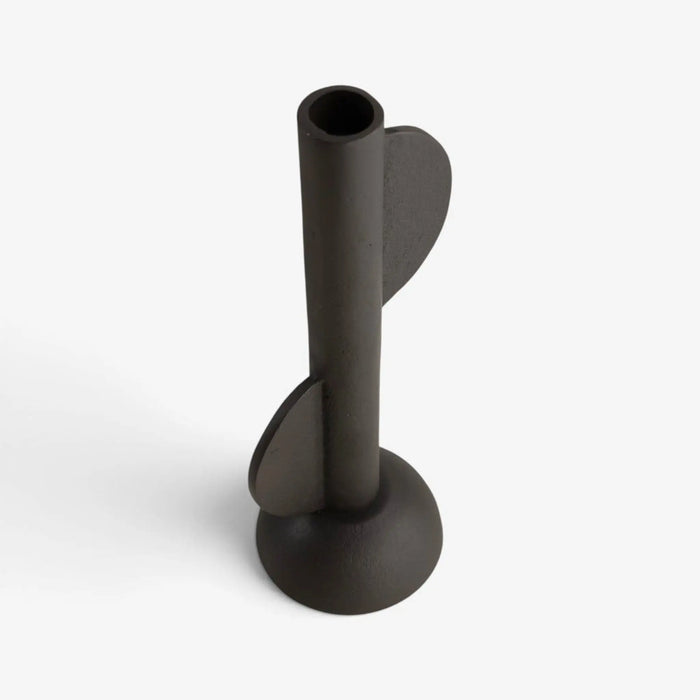 Azlan Taper Candle Holder - Mocha