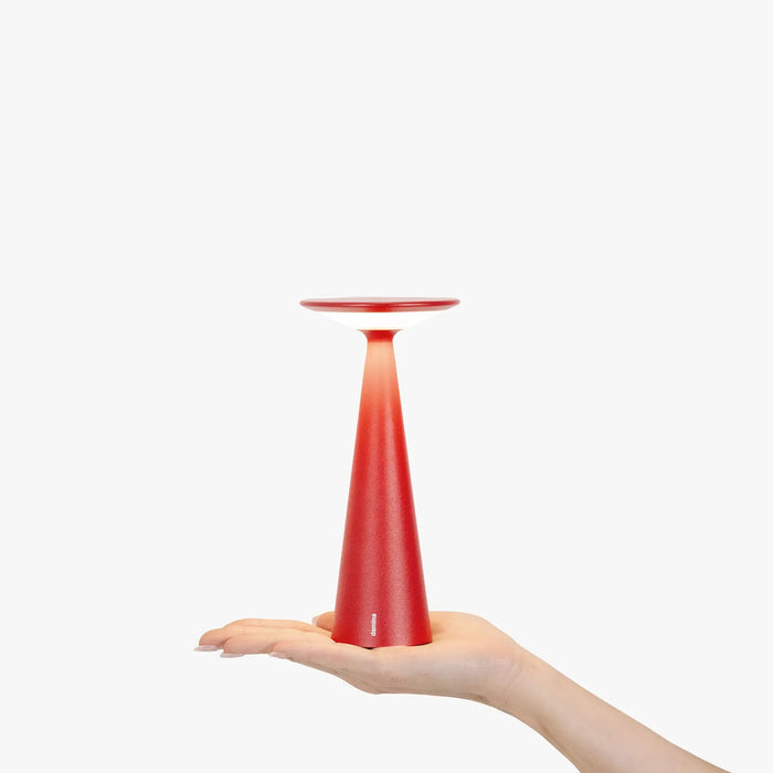 Damina Table Lamp Ø.90X193Mm. Matt Red 1,8W Led 22/27/30K- 5Vdc Max 1A-No Plug