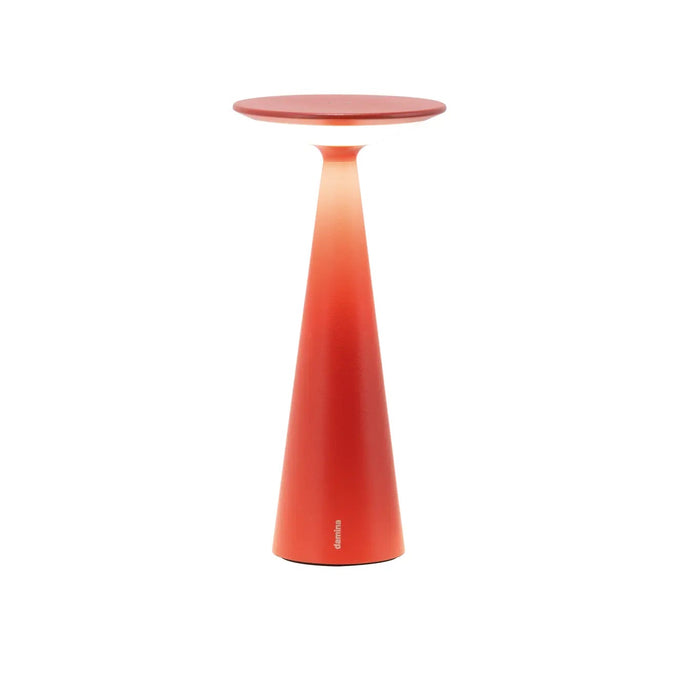 Damina Table Lamp Ø.90X193Mm. Matt Red 1,8W Led 22/27/30K- 5Vdc Max 1A-No Plug