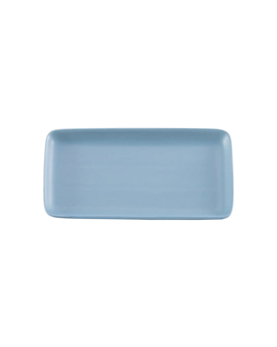 LEVANTE Dessert Plate Avio Blue 130x339mm - Set of 2
