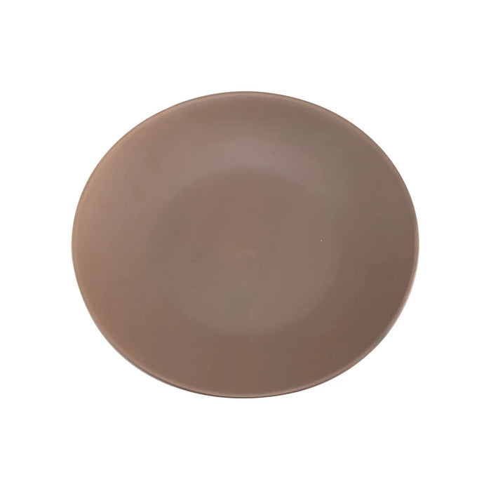 LEVANTE Dessert Plate Brown Ø.190mm - Set of 6